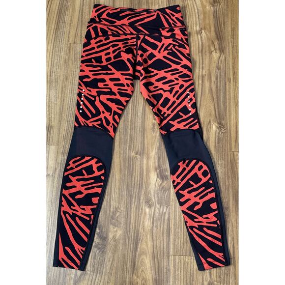 Nike Power Epic Lux Dri Fit Tights (Red And Black) Women's Small - Picture 2 of 10
